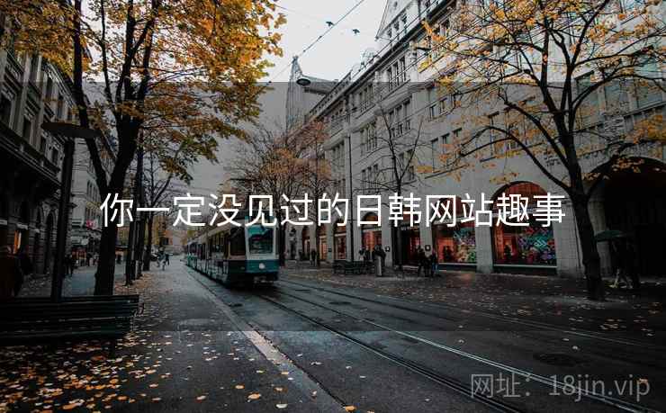 你一定没见过的日韩网站趣事